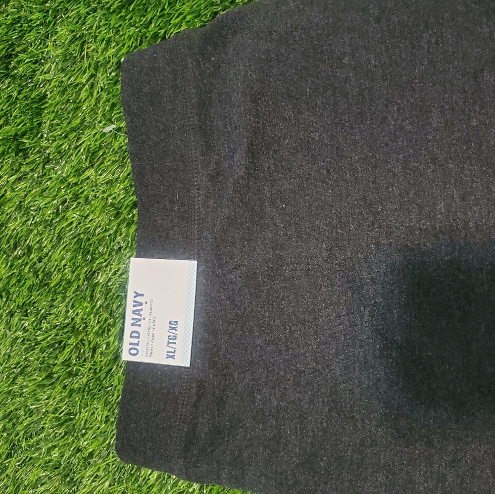 Two- Old Navy Stretch Skirts (black, charcoal gray) - Picture 3 of 11